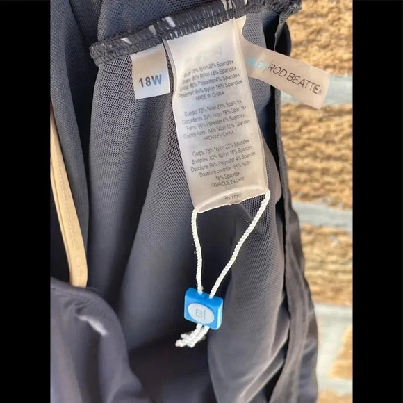 Bleu | Rod Beattie  Lets Get Knotty Swimsuit size 18w - Picture 10 of 10